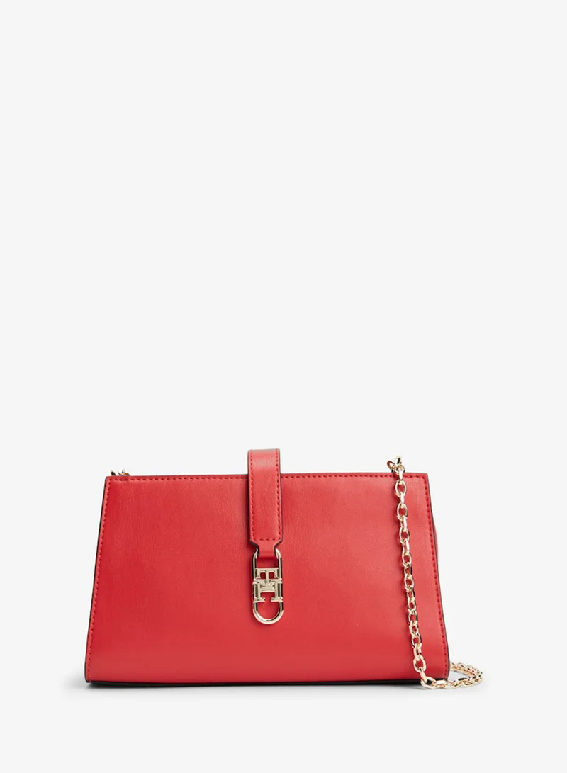 Monogram Chain Strap Crossover Bag